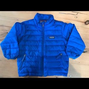 Patagonia baby down sweater 2T blue